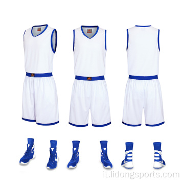 Nuovo design a buon mercato uniformi maglie da basket personalizzate